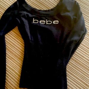 Bebe logo sweater